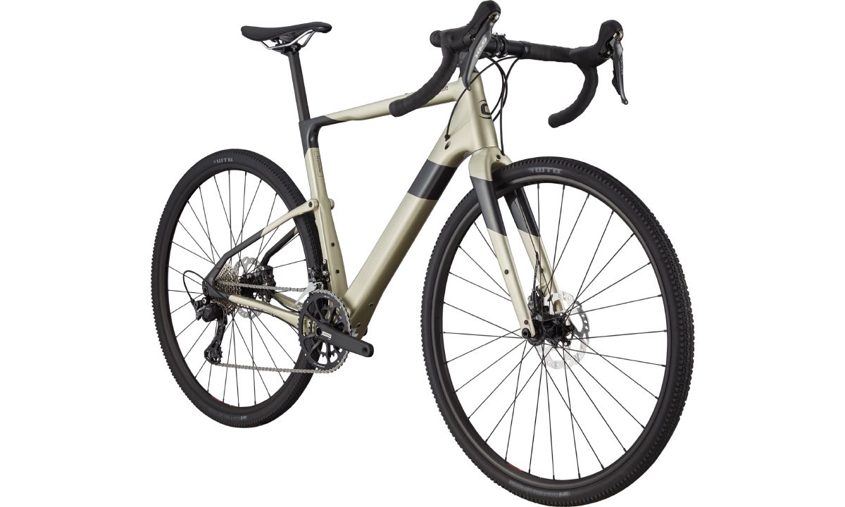 Фотография Велосипед Cannondale TOPSTONE Carbon 4 28" (2021) 2021 Серо-зеленый